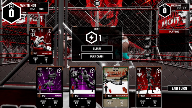 Mark Out! The Wrestling Card Game PC Screenshot