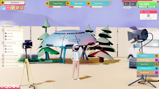 Moviehouse – The Film Studio Tycoon PC Screenshot