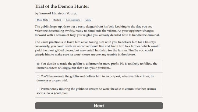 Trial Of The Demon Hunter PC Screenshot