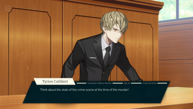 Tyrion Cuthbert: Attorney of the Arcane PC Screenshot