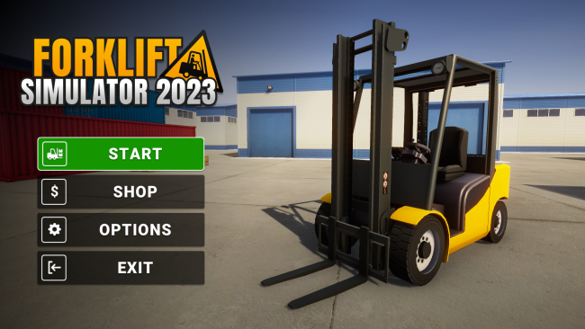Forklift Simulator PC Screenshot