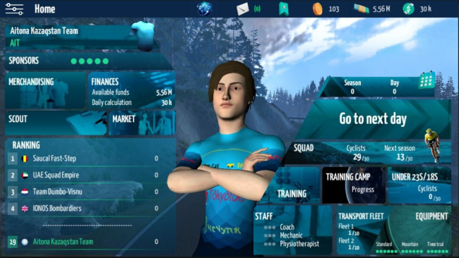 Live Cycling Manager PC Screenshot