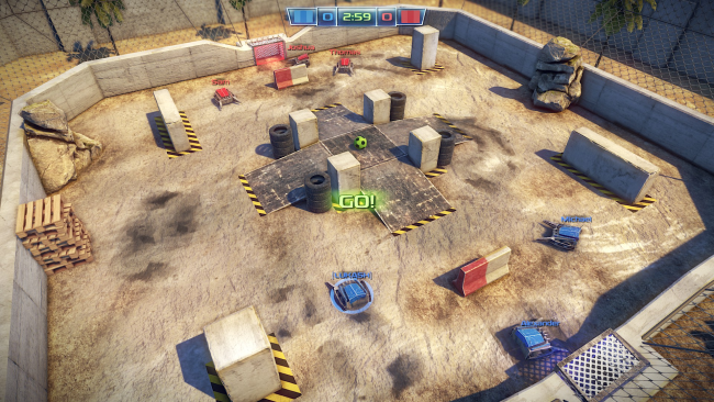 Robot Soccer Challenge PC Screenshot