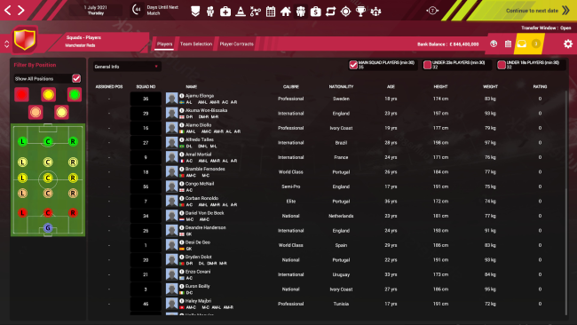Soccer Boss PC Screenshot