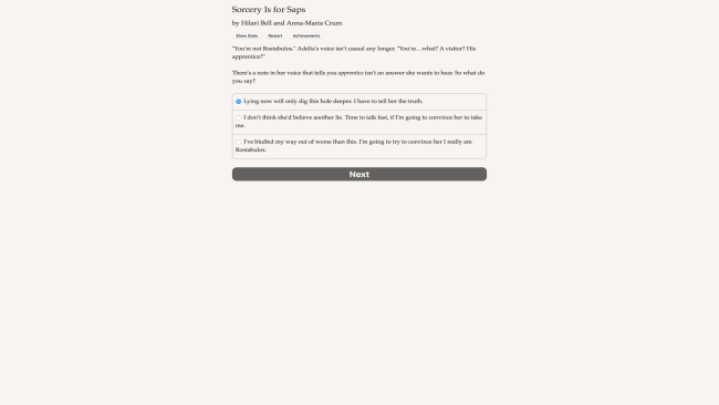 Sorcery is for Saps PC Screenshot