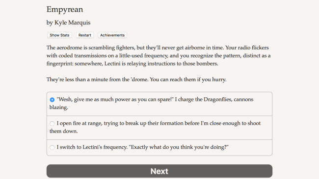 Empyrean PC Screenshot