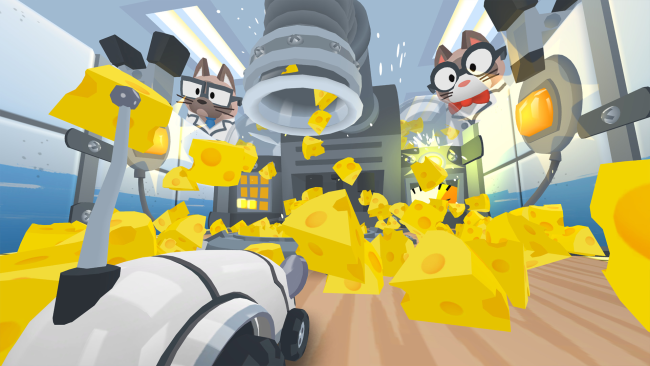 Mousebot: Escape From Catlab PC Screenshot
