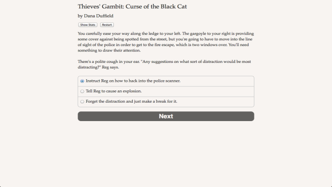 Thieves’ Gambit: The Curse Of The Black Cat PC Screenshot