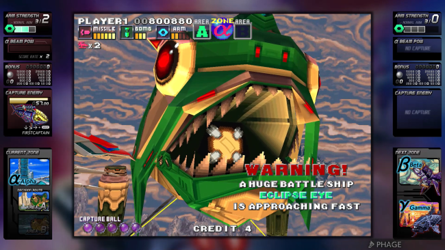 G-Darius HD PC Screenshot