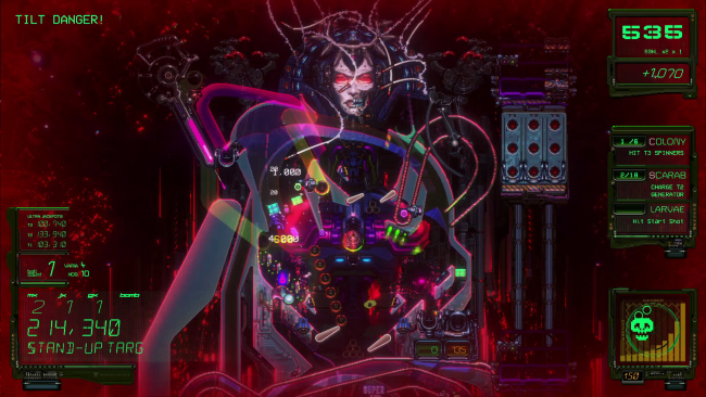 XENOTILT: HOSTILE PINBALL ACTION PC Screenshot