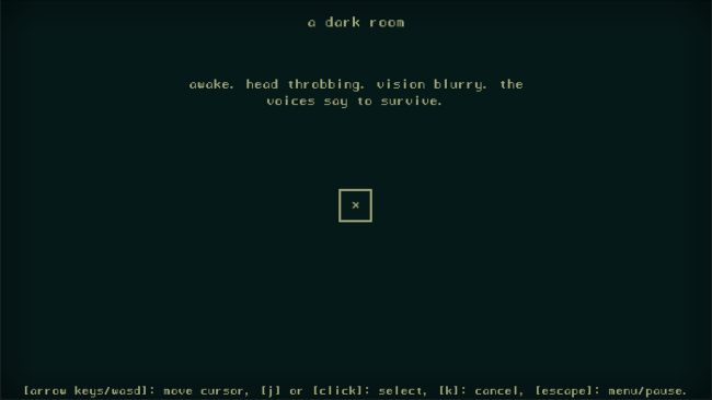 A Dark Room PC Screenshot