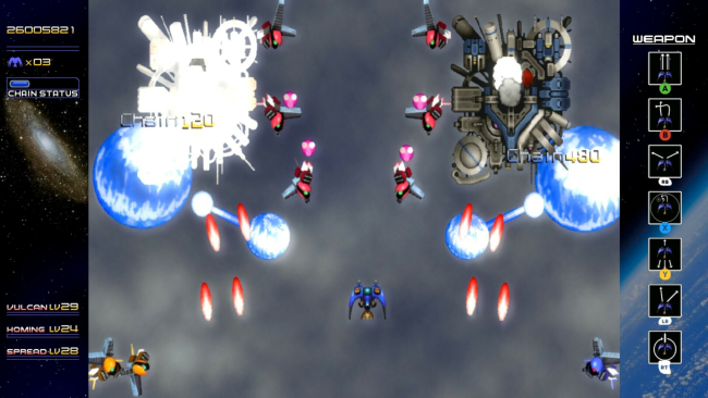 Radiant Silvergun PC Screenshot
