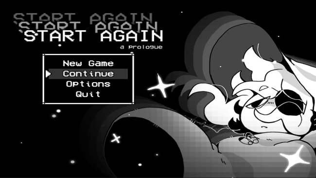 START AGAIN: a prologue PC Screenshot