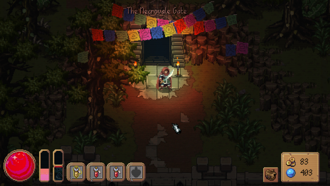 Into the Necrovale PC Screenshot