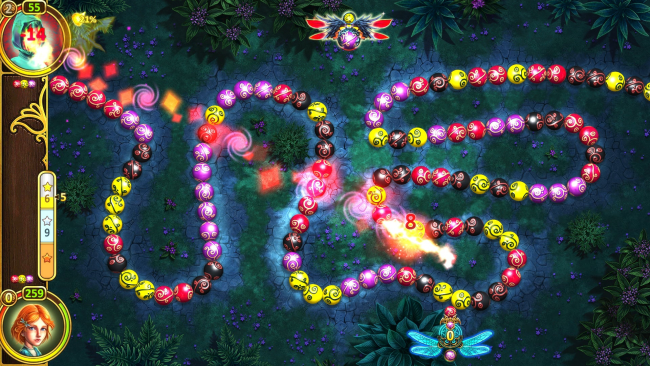 Marble Duel: Sphere-matching Tactical Fantasy PC Screenshot