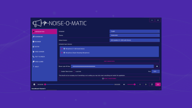 Noise-o-matic PC Screenshot