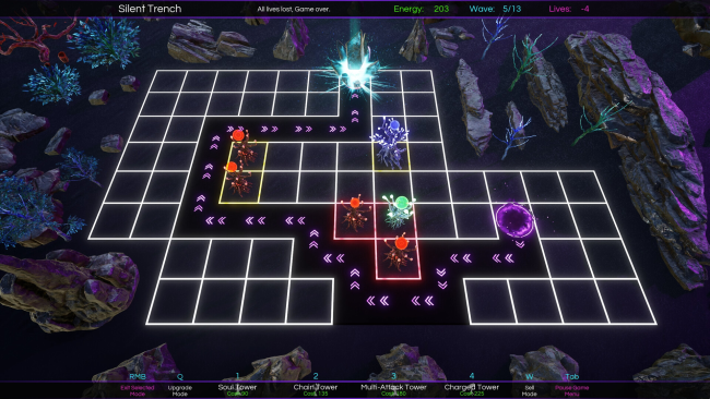 Space Nature Attack Tower Defense PC Screenshot
