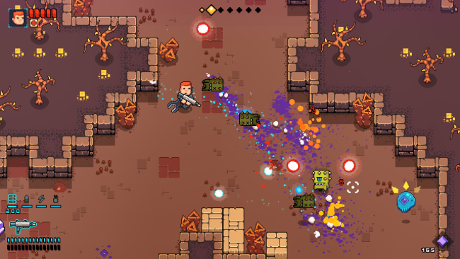 Space Robinson: Hardcore Roguelike Action PC Screenshot
