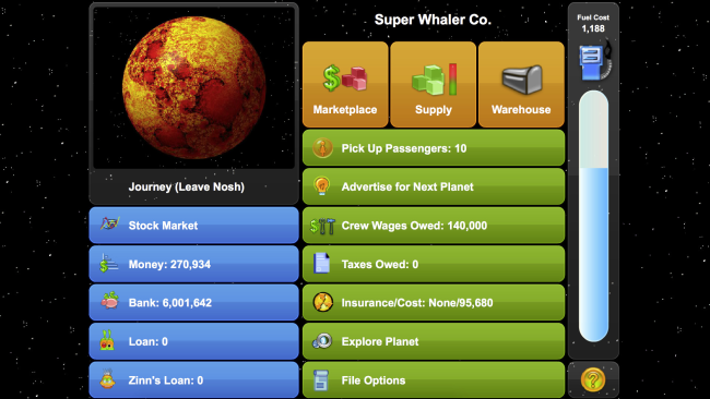 Gazillionaire PC Screenshot