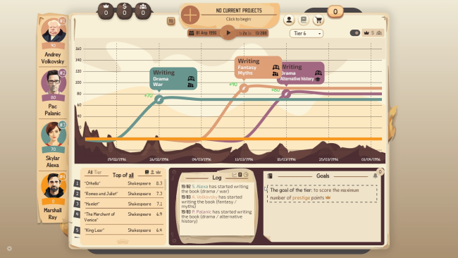 Writer’s Rush PC Screenshot