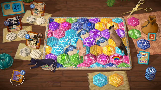 Quilts and Cats of Calico PC Screenshot