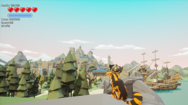 Cat Gets Medieval PC Screenshot