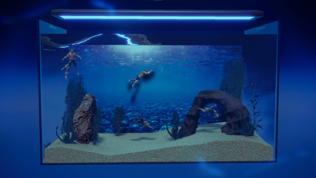 Machorium -Muscle Aquarium Simulator- PC Screenshot