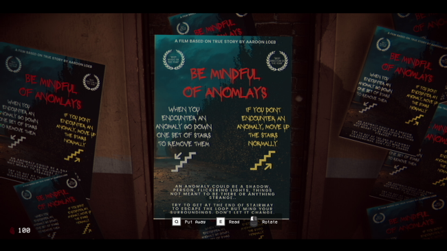 The Stairway – Anomaly Hunt Loop Horror Game PC Screenshot