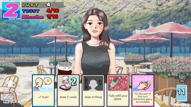 Dating Joyce: A Deckbuilding Game PC Screenshot