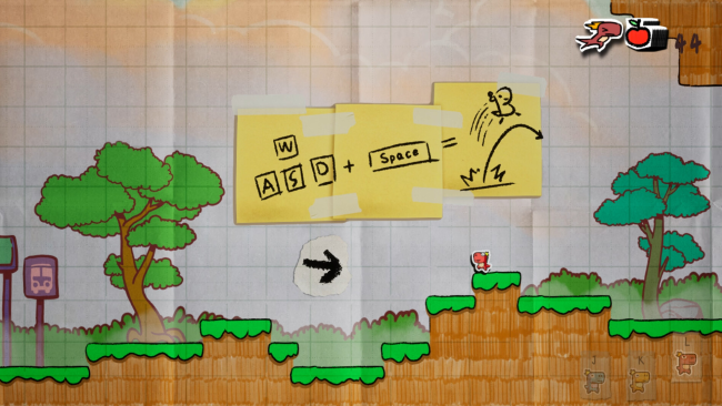 Doodle Adventure of Chameleon PC Screenshot