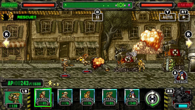 METAL SLUG ATTACK RELOADED PC Screenshot