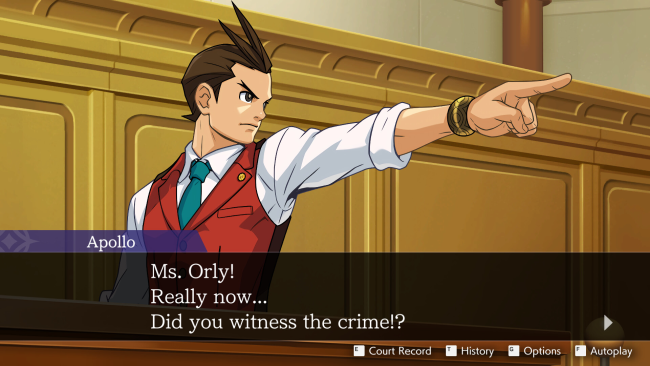 Apollo Justice: Ace Attorney Trilogy PC Screenshot