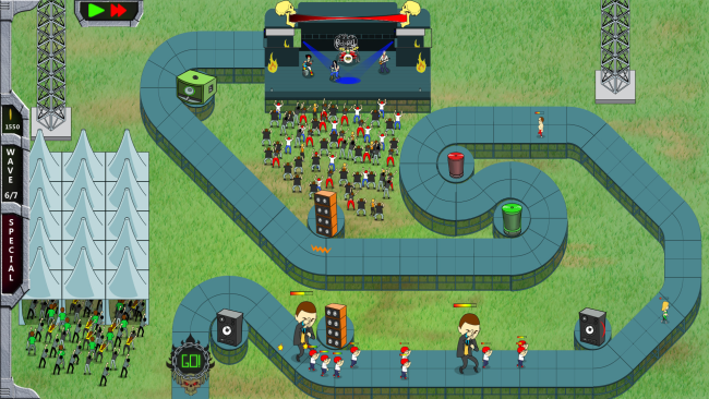 Rock ‘N’ Roll Defense PC Screenshot