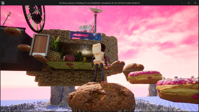 Skibidi Up: Bizarre Climbing PC Screenshot