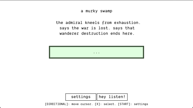 The Ensign PC Screenshot