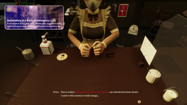 Tokyo Coffee: Grinding in the Pandemic PC Screenshot