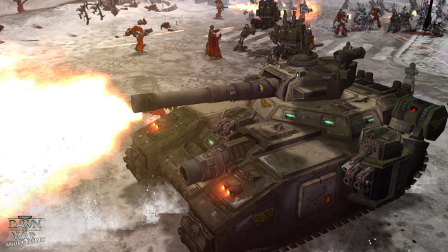 Warhammer ,: Dawn of War – Winter Assault Gameplay Screenshot