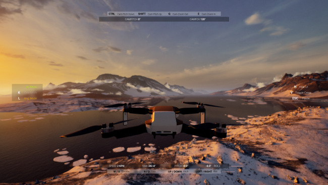 X Simulator Drone PC Screenshot