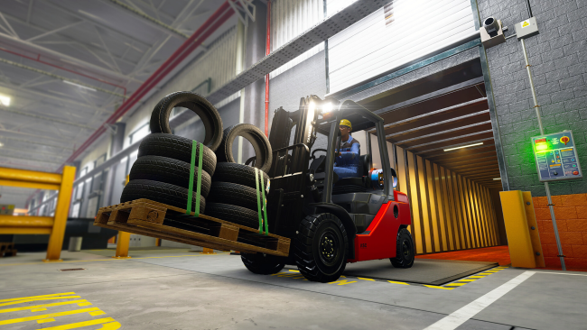 Forklift Simulator PC Screenshot