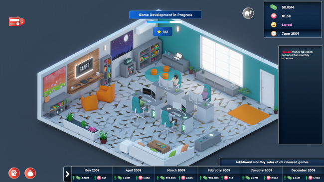 Game Builder Tycoon PC Screenshot