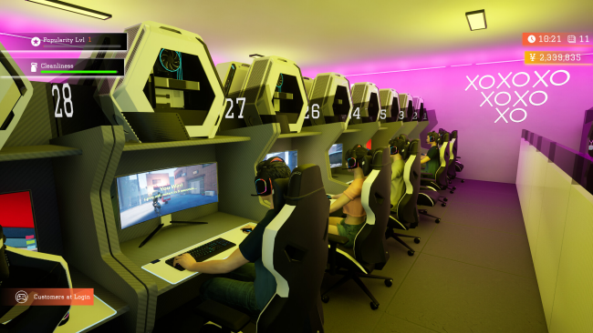 Gaming Cafe Simulator PC Screenshot