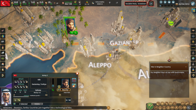 Realpolitiks : Earth and Beyond PC Screenshot
