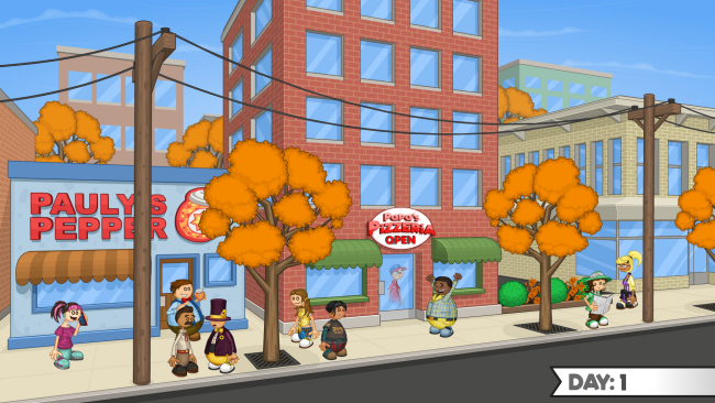 Papa’s Pizzeria Deluxe PC Screenshot