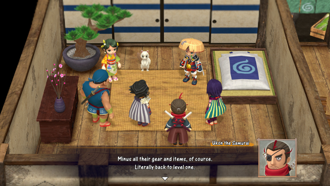 Shiren the Wanderer: The Mystery Dungeon of Serpentcoil Island PC Screenshot