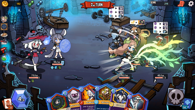 Witch and Council: The Card PC Screenshot