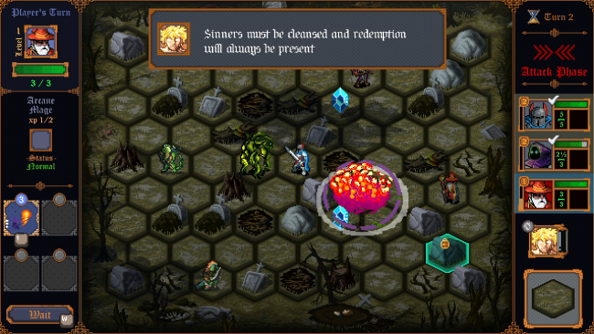 Immortal Tactics: War of the Eternals PC Screenshot
