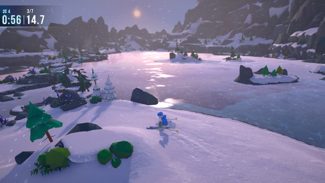 Lonely Mountains: Snow Riders PC Screenshot