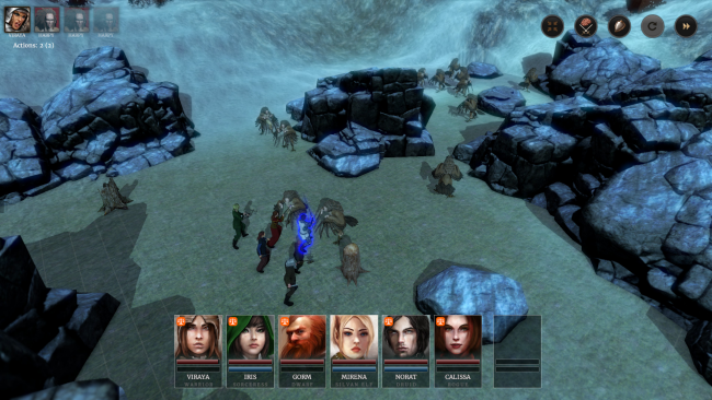 Realms of Arkania: Star Trail PC Screenshot