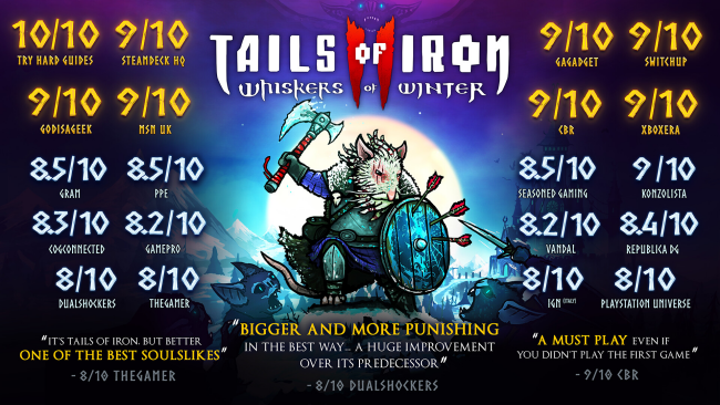 Tails of Iron : Whiskers of Winter PC Screenshot