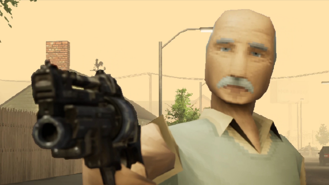 Grandpa High on Retro PC Screenshot